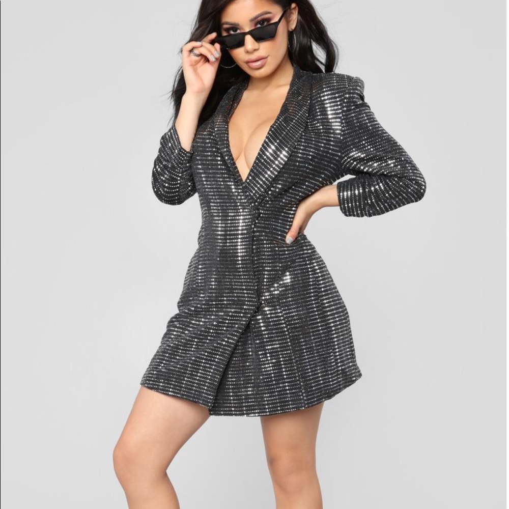 Sexy Blazer Dress